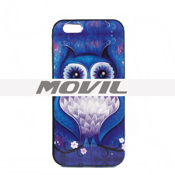 NP-2373  Lindo TPU  PC  funda para iPhone 6-9